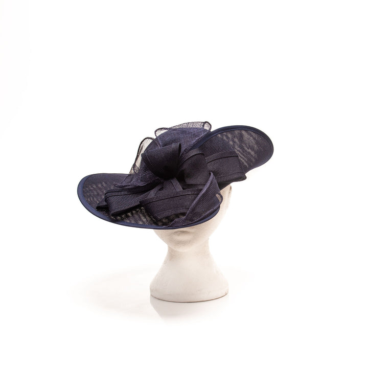 Navy Blue Side Hat