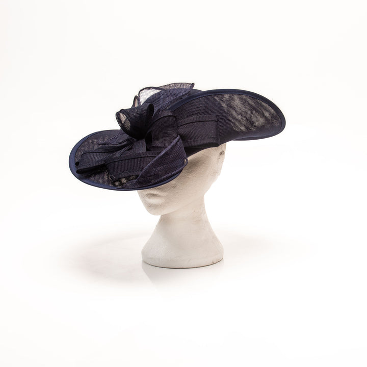 Navy Blue Side Hat